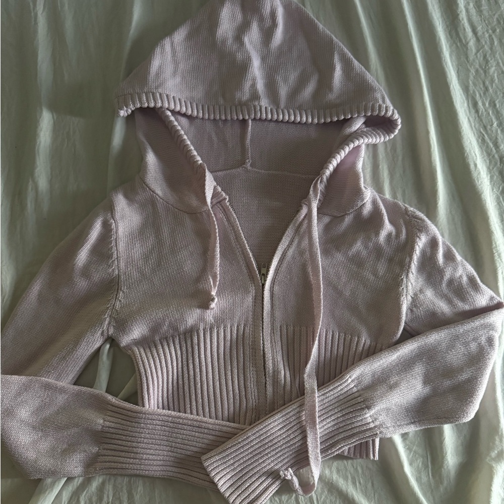 light pink knit set